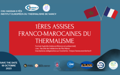 18 octobre 2023 : Premières Assises franco-marocaines du thermalisme